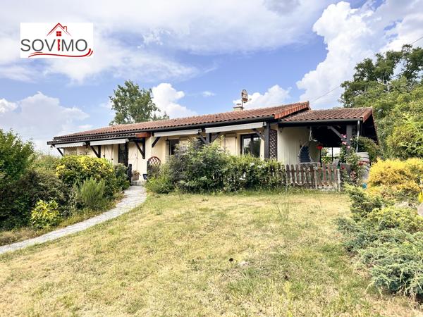 EN CAMPAGNE, DANS UN CADRE CHAMPÊTRE, MAISON FAMILIALE AVEC LOGEMENT INDÉPENDANT, VENDUE MEUBLÉE.