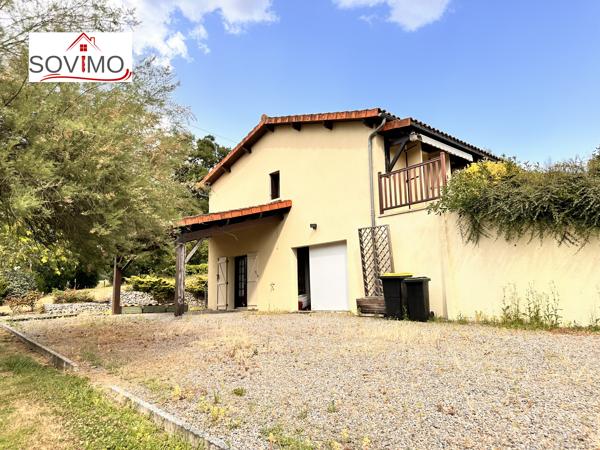 EN CAMPAGNE, DANS UN CADRE CHAMPÊTRE, MAISON FAMILIALE AVEC LOGEMENT INDÉPENDANT, VENDUE MEUBLÉE.