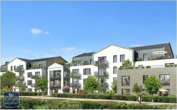 Appartement à louer 2 pièces 44.35m²