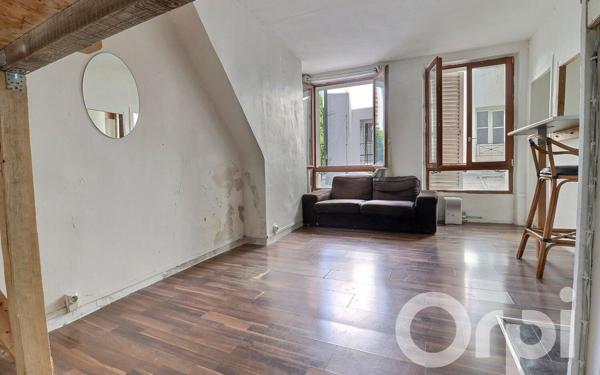 Appartement à vendre    1 pièce • 24,66 m2 Paris 19