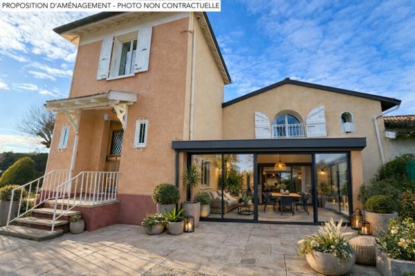 Bonson (42160) Tènement composé de 2 maisons sur 945m2 de terrain