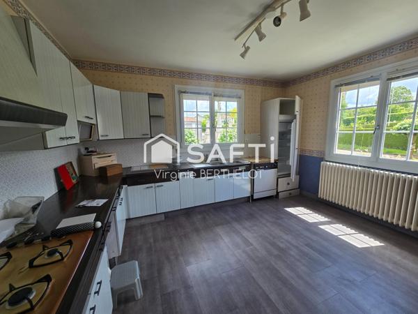 PAVILLON SUR SOUS SOL / 3 CHAMBRES / GRAND GARAGE / A L'ABSIE