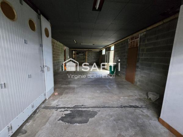 PAVILLON SUR SOUS SOL / 3 CHAMBRES / GRAND GARAGE / A L'ABSIE