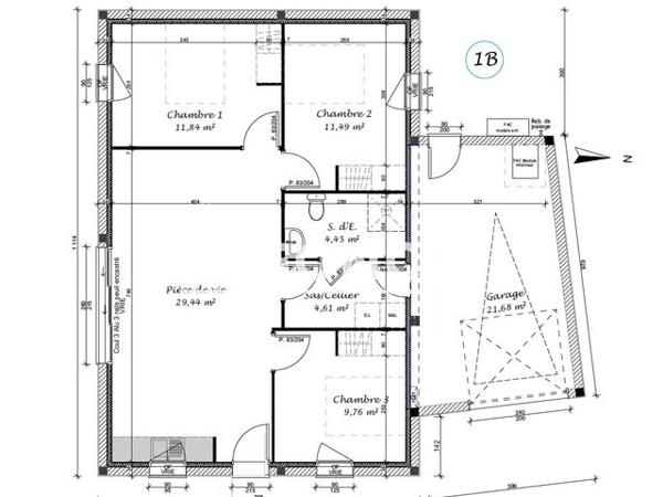 À vendre Maison 4 pièces 71.59 m² - Beauvoir-sur-mer 85230