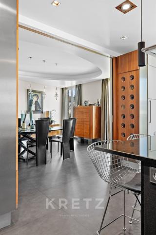 Appartement de réception contemporain avec vue imprenable sur Saint-Augustin