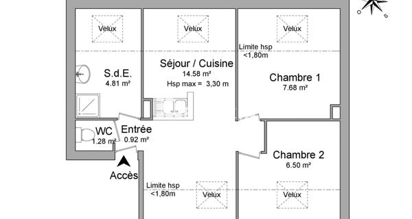 Location Appartement 3 pièces 50 m² - Antony 92160