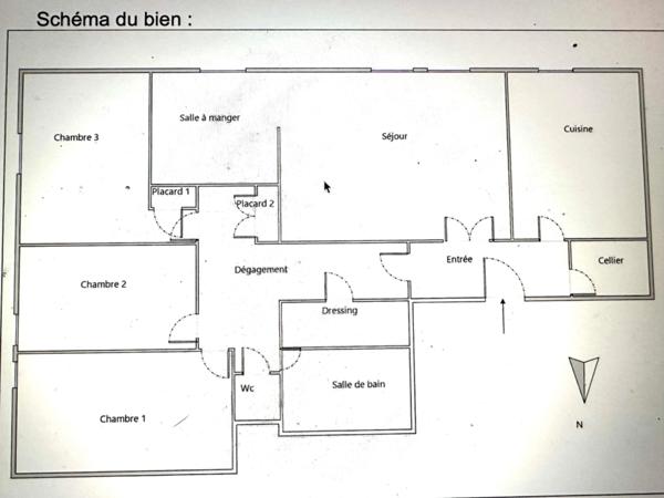 MARSEILLE 4e / 13e – Secteur Chutes-Lavie,T4/5 Traversant – 93 m² – Vue Panoramique – Copropriété Calme +Double Box de 22m2 en SUS.