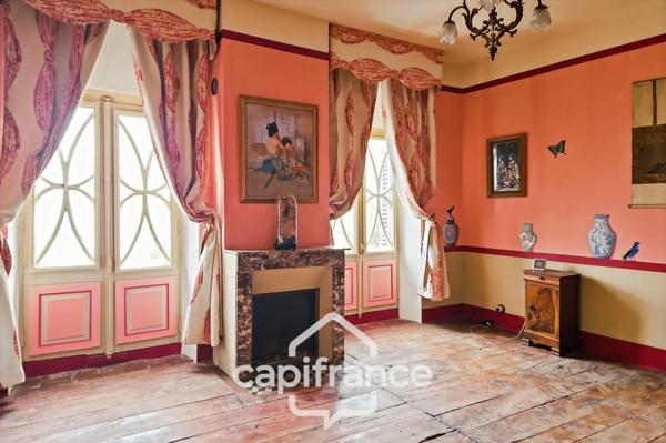 Ancien hôtel particulier de 7 Chambres avec terrasse toit, jardin, salle de cinéma, salle de théâtre, divers salons