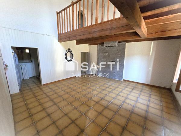 Maison de ville de 168m², 4 chambres, travaux à prévoir