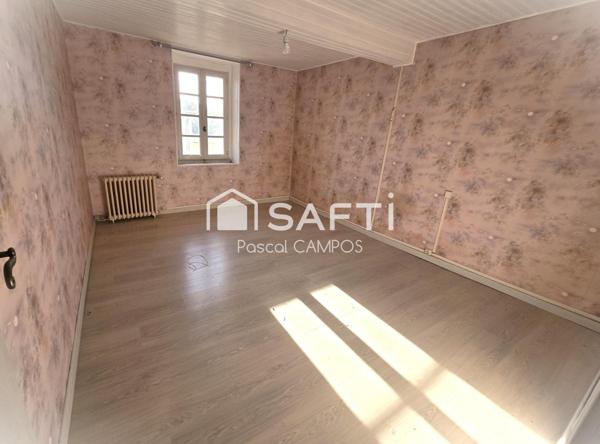 Maison de ville de 168m², 4 chambres, travaux à prévoir