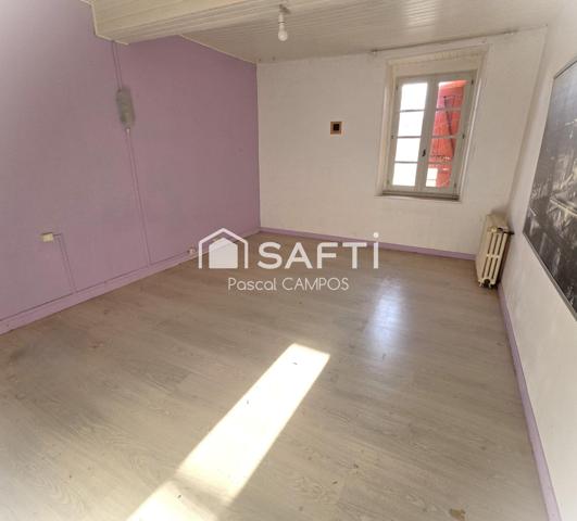 Maison de ville de 168m², 4 chambres, travaux à prévoir