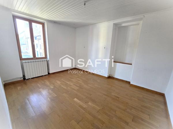 Maison de ville de 168m², 4 chambres, travaux à prévoir
