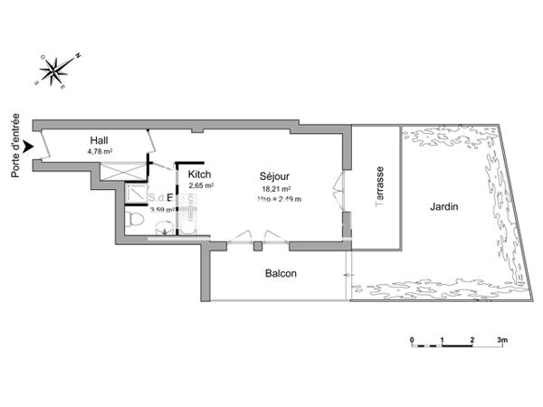 Location Studio 29.23 m² - 4 B RUE DE LA REPUBLIQUE Mainvilliers 28300