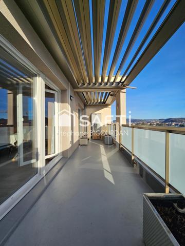 Appartement T4 de 2022, 3 ch, 2 sdb, terrasse, 3 stationnements