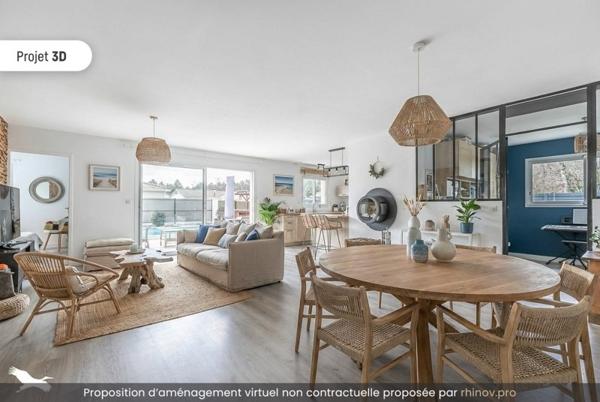 Maison à vendre |  Saint-Jean-d'Illac |  6 pièces | 134 m²