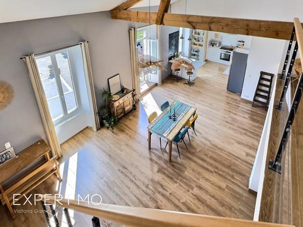 Lauris (84360) Loft rare avec extérieur