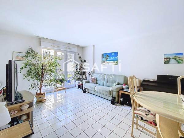 Appartement de 2 pièces avec terrasse et jardin privatifs