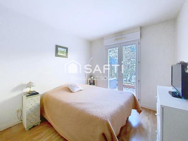 Appartement de 2 pièces avec terrasse et jardin privatifs