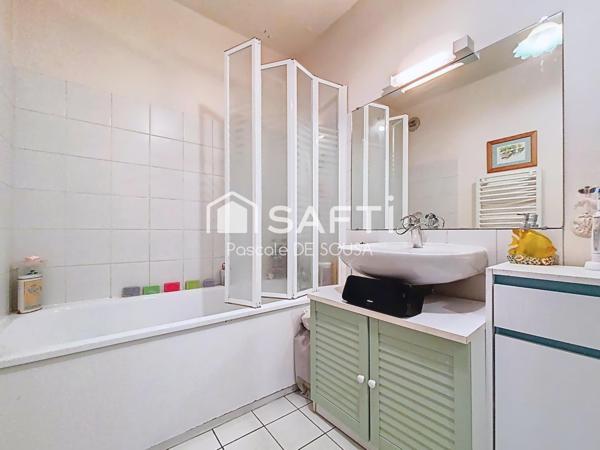 Appartement de 2 pièces avec terrasse et jardin privatifs