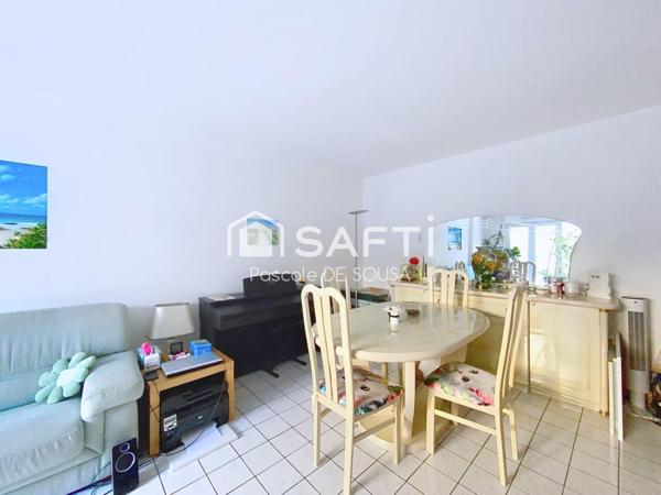 Appartement de 2 pièces avec terrasse et jardin privatifs