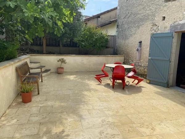 Maison de ville de caractère avec jardin et potentiel d’aménagement