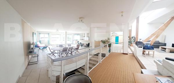 Propriété d'exception de 1850 m2 avec moulin aménagé en loft