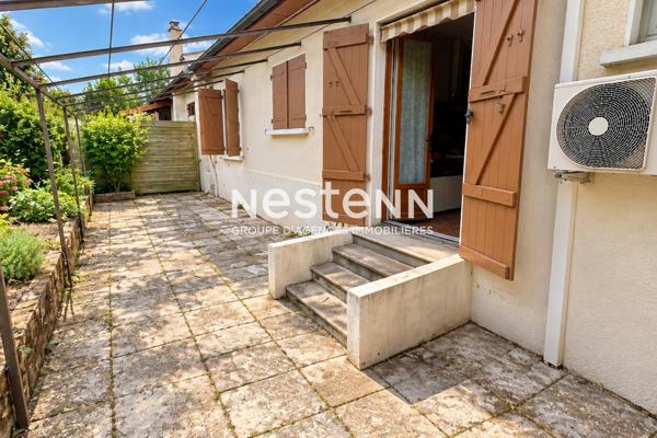 secteur cluzel: maison plain pied jardin arboré garage sans vis a vis