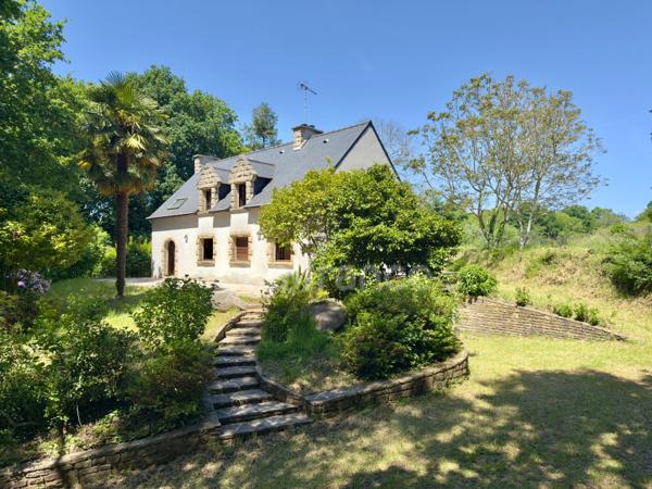 LA FORET FOUESNANT (29940) – Hameau de la Haie - Maison 158 m² habitable - Terrasse plein Sud - Sous-sol complet - 1620 m² de terrain.