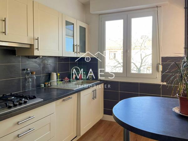 Maison bel étage 110m2 – 3 chambres – Garage et jardin
