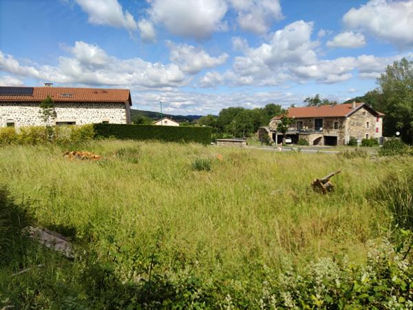 Terrain à bâtir, viabilisé à Saint Germain Laprade
