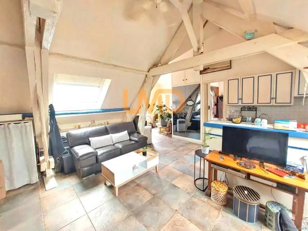 Avon, appartement avec grande terrasse, cave et parking