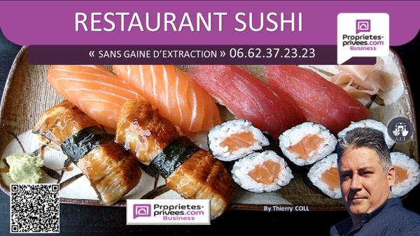 69007 LYON - RESTAURANT 55 COUVERTS, TERRASSE 20 PLACES