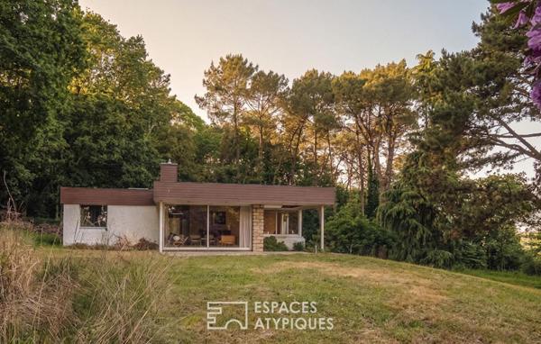Maison d’architecte avec vue sur l’eau