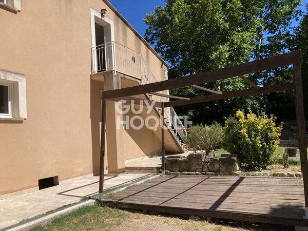 Appartement meublé 130m²  avec jardin 3 chambres .