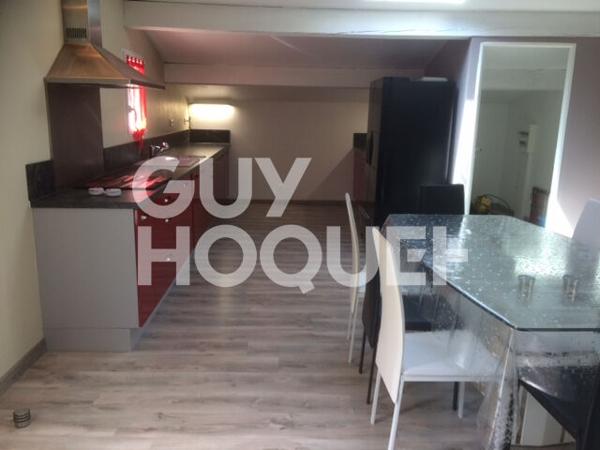 Appartement meublé 130m²  avec jardin 3 chambres .