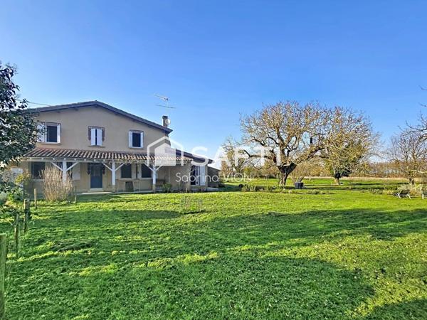 MAISON, CHARME ET GRAND TERRAIN DE PLUS DE 2,5 HECTARES