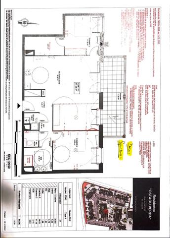 A vendre appartement Dax  85 m2