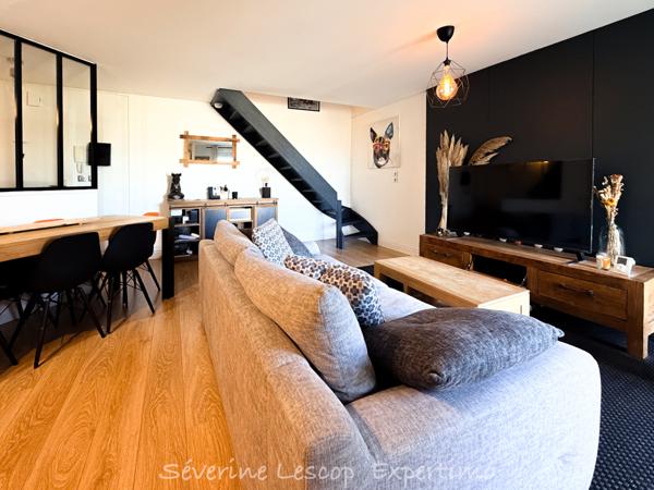 Vannes (56000) Exclusivité : Vannes Cliscouët - Duplex T3 (64 m²) - Dernier étage et garage