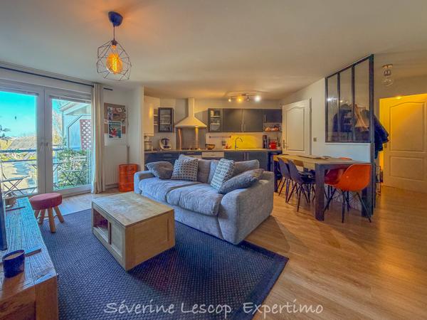 Vannes (56000) Exclusivité : Vannes Cliscouët - Duplex T3 (64 m²) - Dernier étage et garage