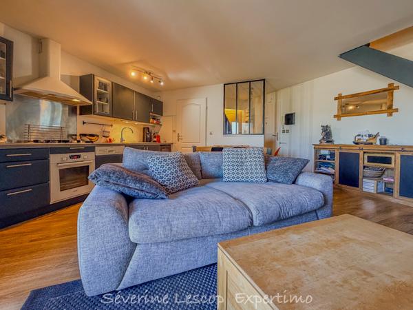 Vannes (56000) Exclusivité : Vannes Cliscouët - Duplex T3 (64 m²) - Dernier étage et garage