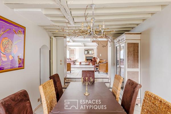 La maison de maître avec piscine, aux accents de campagne chic