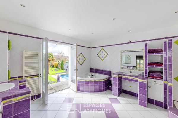 La maison de maître avec piscine, aux accents de campagne chic