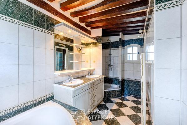 La maison de maître avec piscine, aux accents de campagne chic