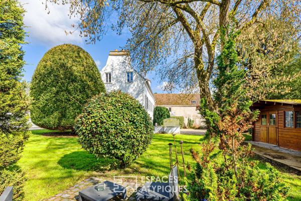 La maison de maître avec piscine, aux accents de campagne chic