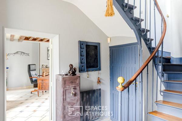 La maison de maître avec piscine, aux accents de campagne chic