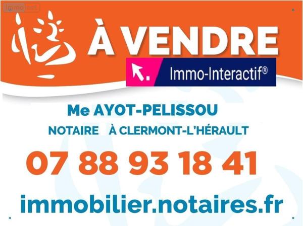 Maison à vendre à Clermont-l'Hérault dans l'Hérault (34800), ref : 34074-229