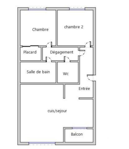 Appartement à vendre 3 pièces 53 m² Tassin-la-Demi-Lune