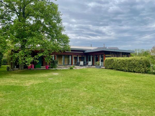Maison d'architecte en bois bioclimatique