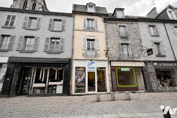 Immeuble de rapport à vendre – Centre-ville de Felletin.