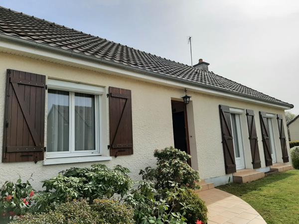 plain pied de 2 chambres et 1 bureau